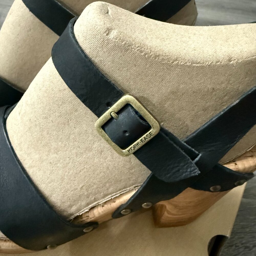 NIB Kork- Ease Drew Sandals in Black Women size 9 - Picture 6 of 8